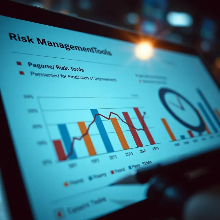 Chart showcasing risk management tools applied in Pakistan's insurance and finance industries