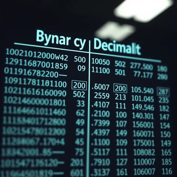 Comparison Between Binary Coded Decimal and Binary Formats Comparison chart of binary coded decimal and pure binary formats highlighting advantages and limitations