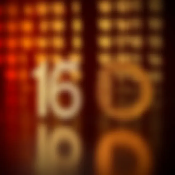 Visual comparison of binary and decimal numbers showing conversion methods