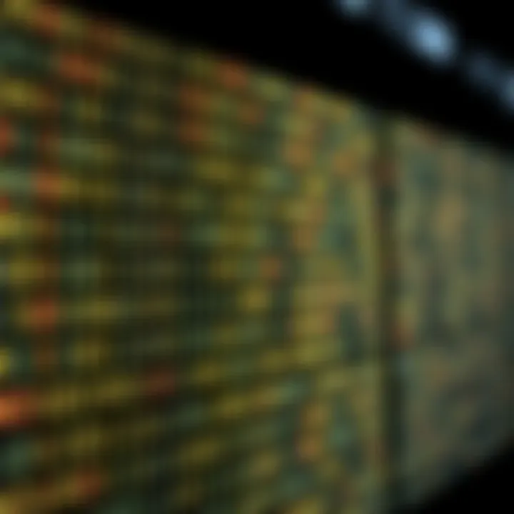 Structure of Binary Representation for Large Values Visual representation of binary number structure highlighting the arrangement of bits for a large value