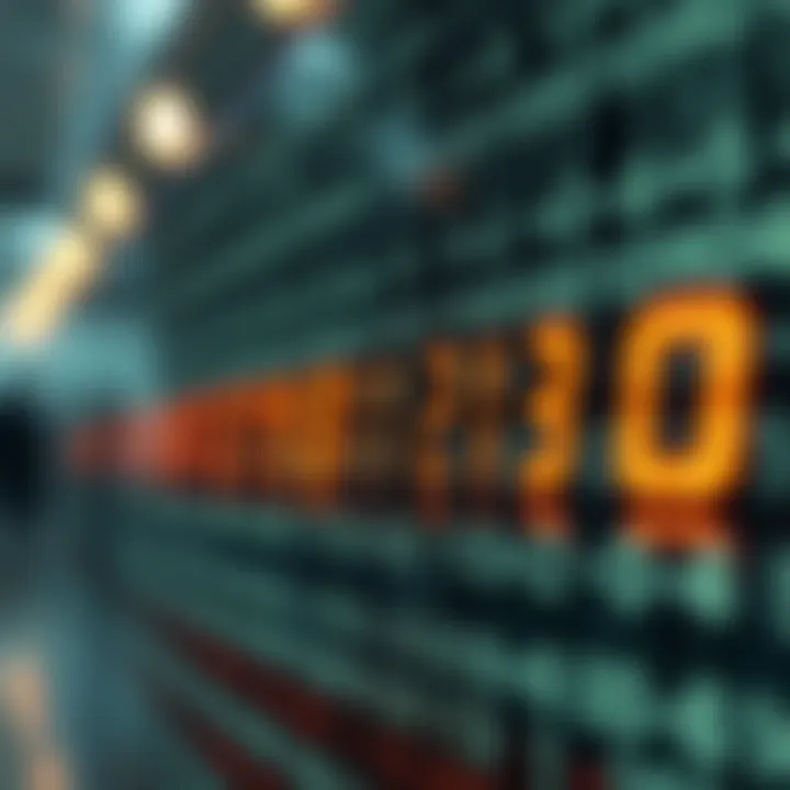 Illustration of binary numbers including fractions and negative values with examples