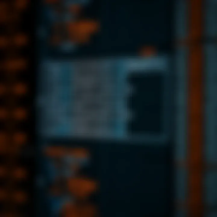 Diagram illustrating the binary search algorithm dividing a sorted array into halves to find a target value