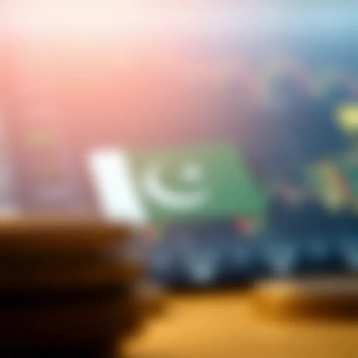Secure cryptocurrency trading app interface with Pakistani flag symbol