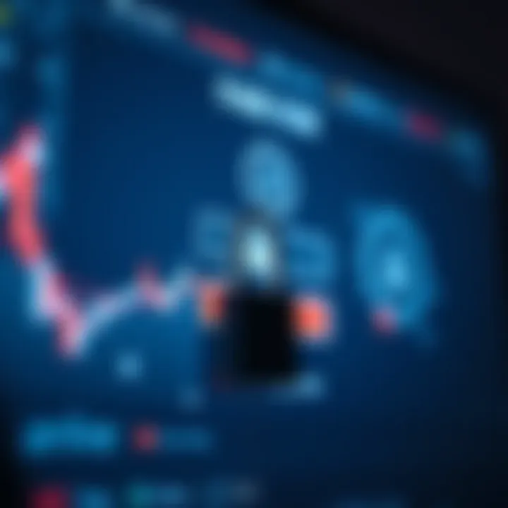 Secure login screen of a forex trading app emphasizing data protection and user authentication