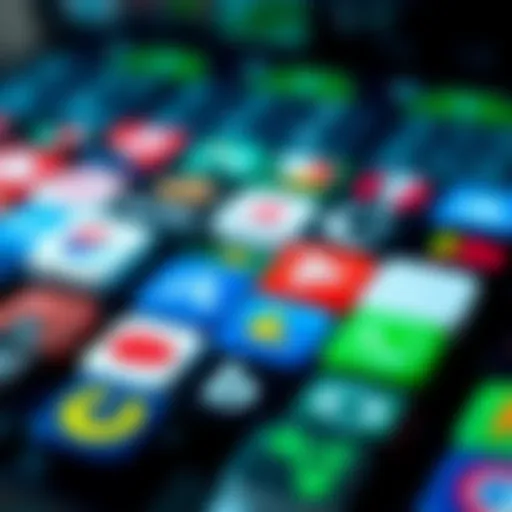 Popular Forex Trading Applications for Pakistani Traders Collection of popular forex trading app icons suitable for Pakistani users