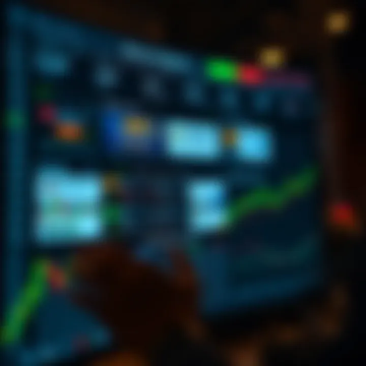 Screen displaying popular binary options platforms available in Pakistan with interface highlights