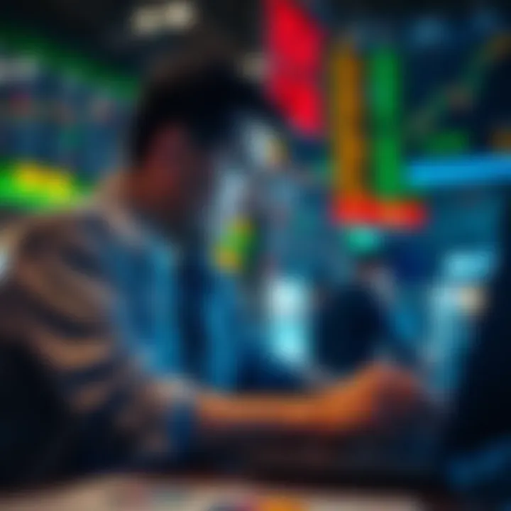 Visual representation of risk management strategies for forex trading in Pakistan