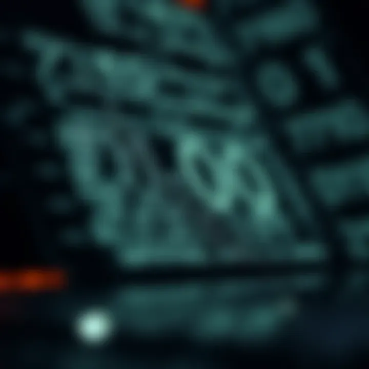 Visual representation of binary addition applied to a computer arithmetic example