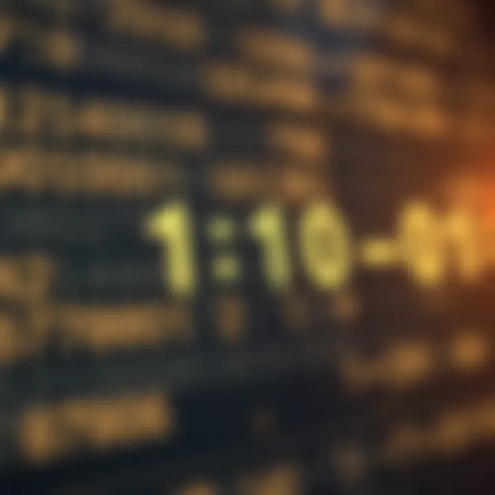 Visual representation of multi-bit binary addition and overflow handling