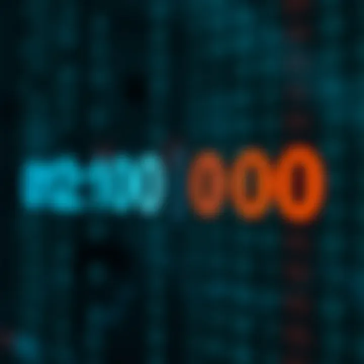 Visual comparison showing conversion from Binary-Coded Decimal to binary values