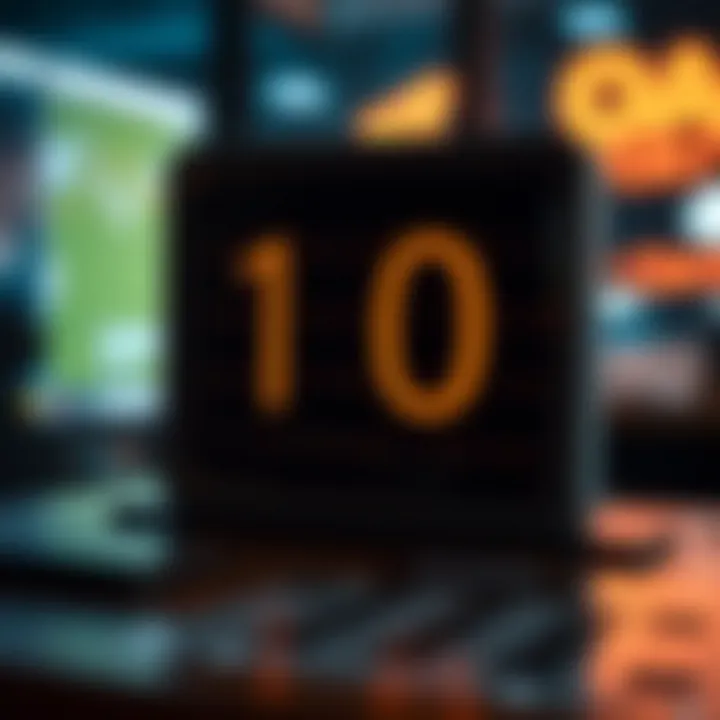 Illustration of binary number addition including overflow condition