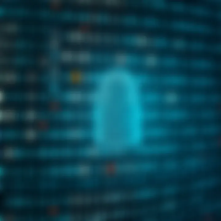 Visual representation of various binary code types used in digital communication and computing