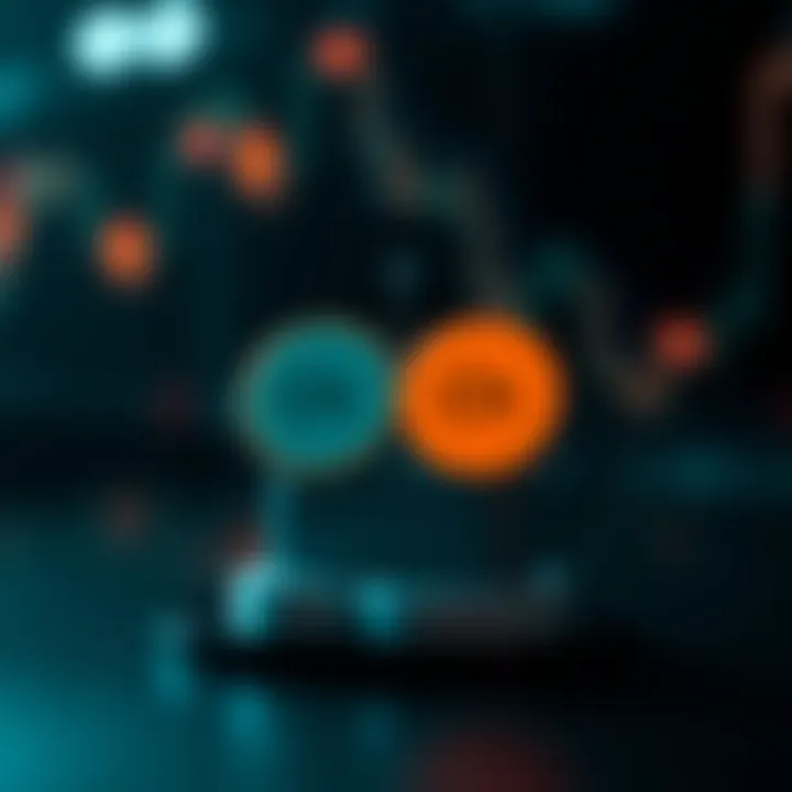 Diagram illustrating the formation of binary compounds from two distinct elements