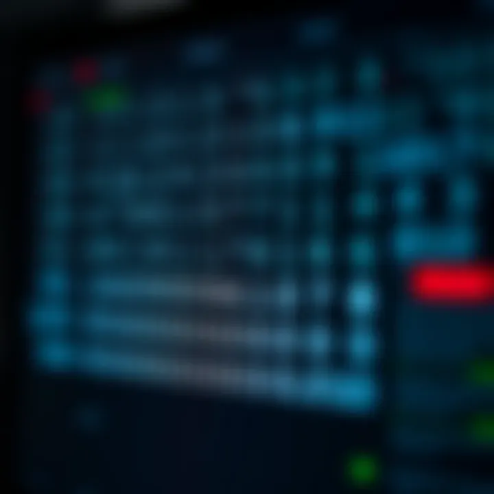 Diagram illustrating binary number system with zeros and ones