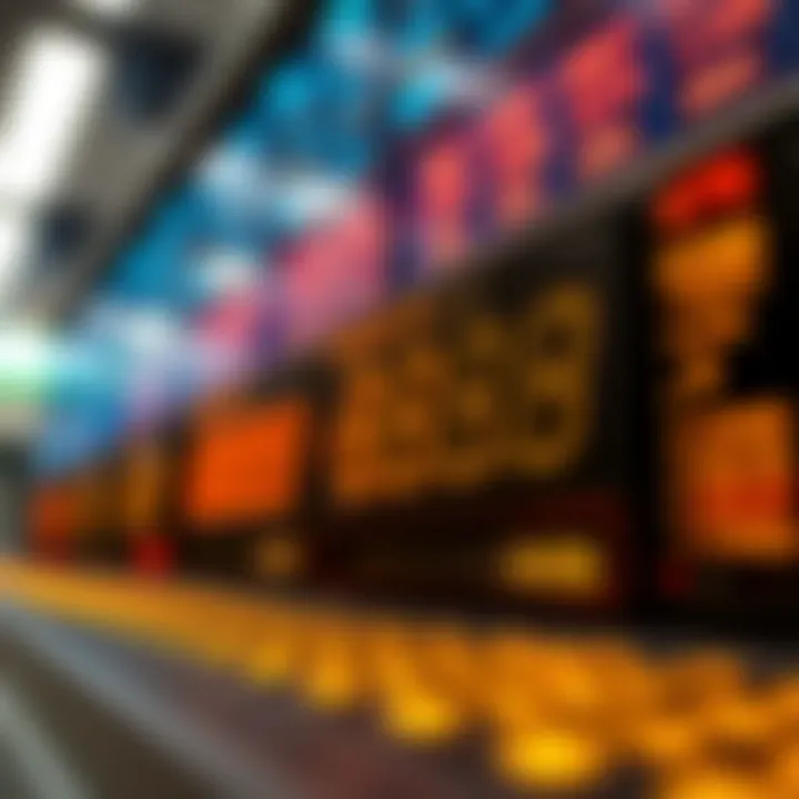 Diagram showing various types of binary counters and their respective digital outputs