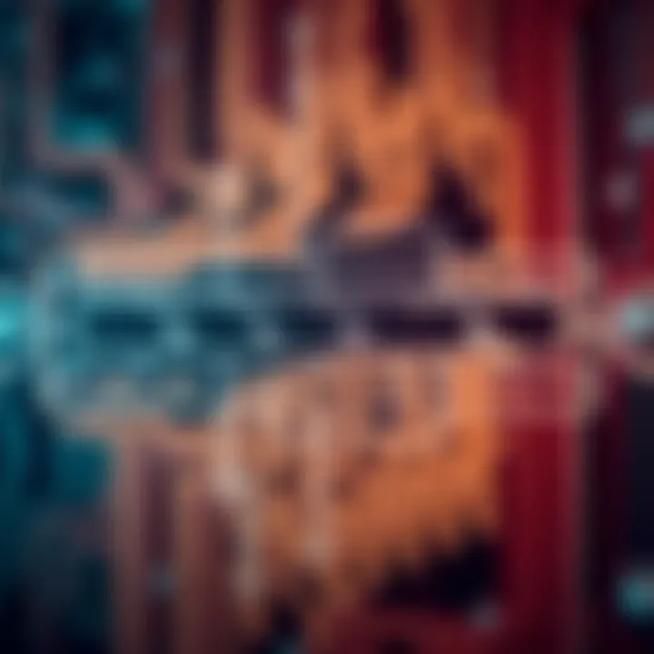 Diagram showing the logic gate configuration of a binary decoder converting binary input signals to distinct outputs