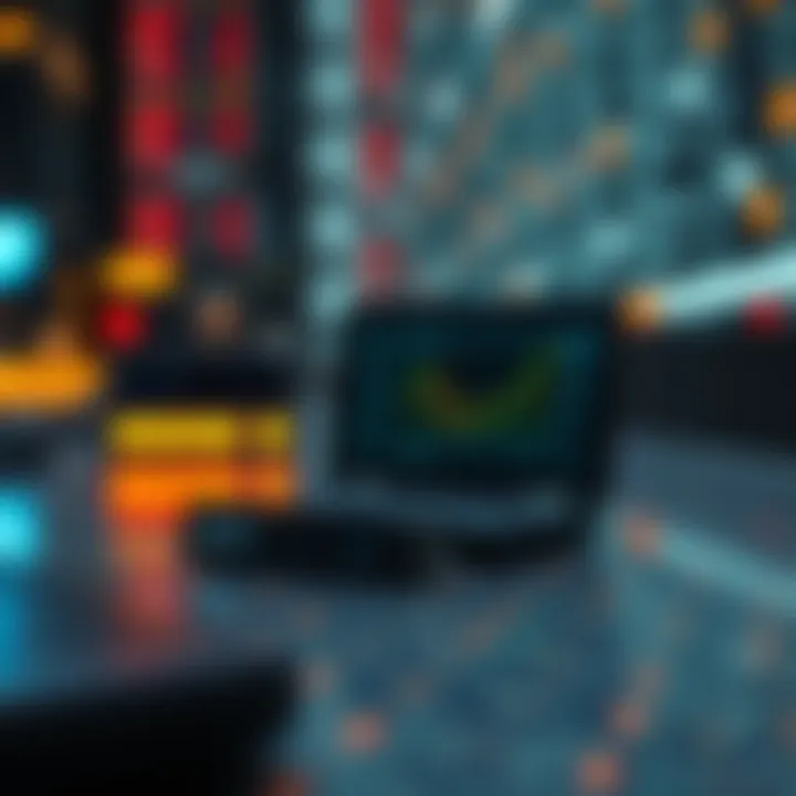 Visual representation of digital devices utilizing binary code
