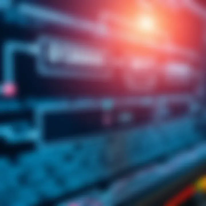 Diagram illustrating the structure and flow of binary code within a computing system