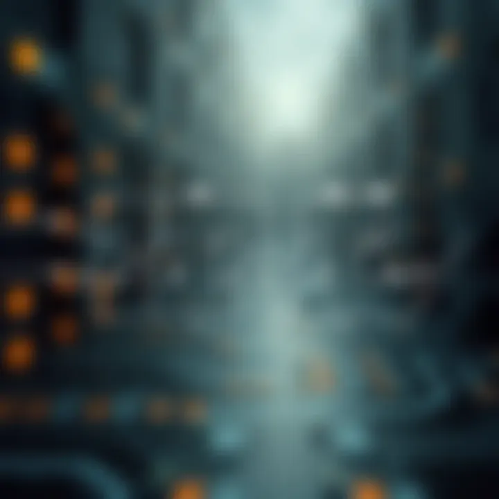 Diagram of fundamental logic gates showing input and output relationships