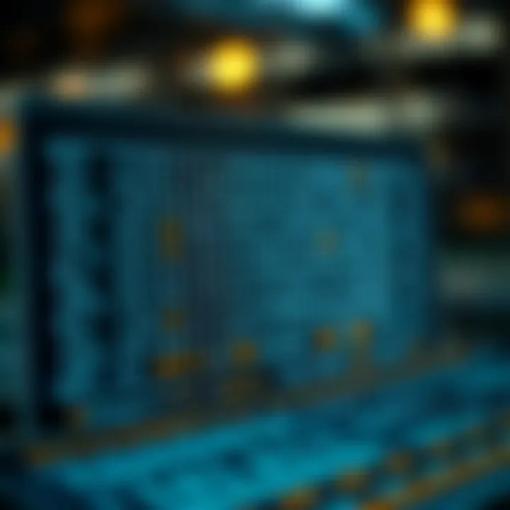 Truth table illustrating binary logic operations and corresponding outputs