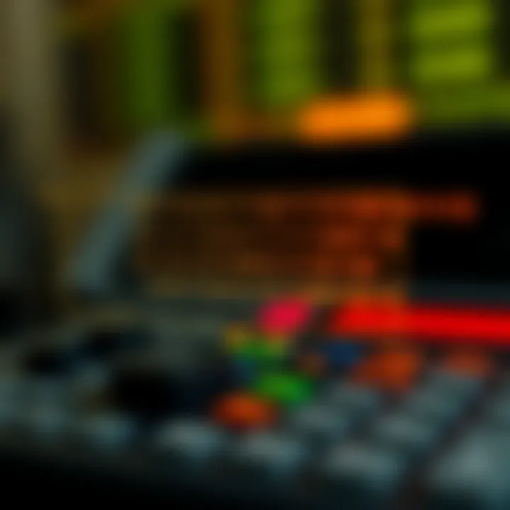 Diagram illustrating the basic operation of a binary multiplier showing input bits and resulting product bits