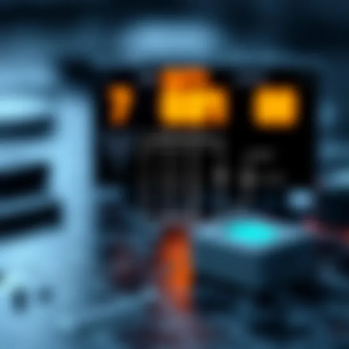 Diagram illustrating the basic operation of a binary multiplier circuit with input and output signals