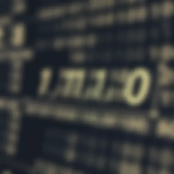 Diagram illustrating binary digits and their place values in a binary number system