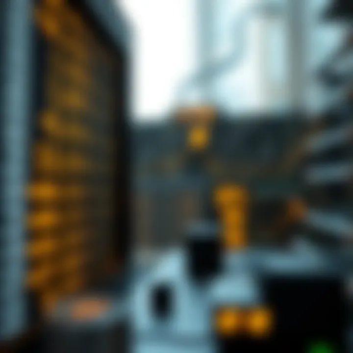 Visual representation of binary arithmetic operations using digital circuits