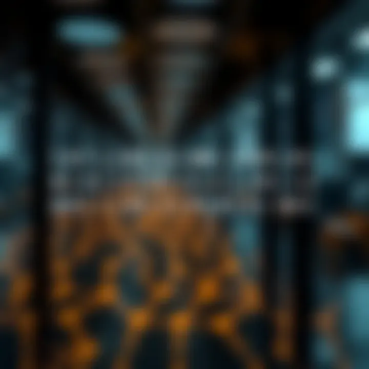 Diagram illustrating the binary number system with bits representing values of zero and one