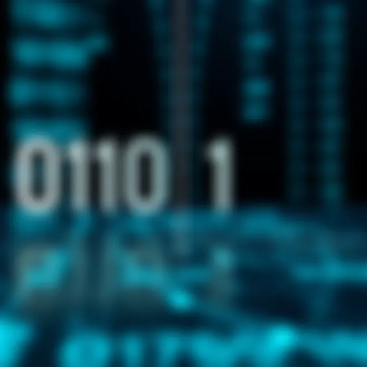 Visual comparison showing conversion between binary digits and decimal numbers