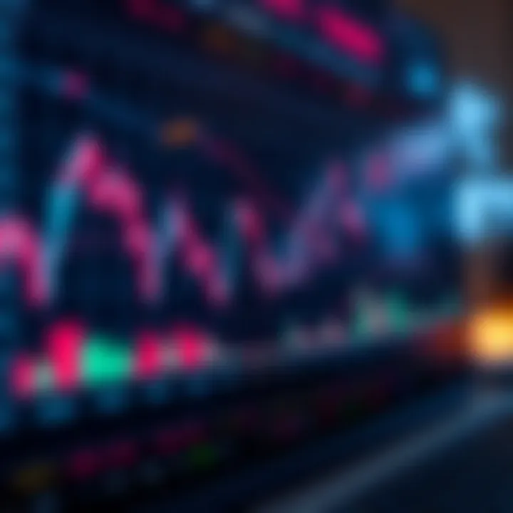 Fluctuations in Forex Trading Volume Among Major Currency Pairs Graph showing fluctuations in forex trading volume across multiple currency pairs