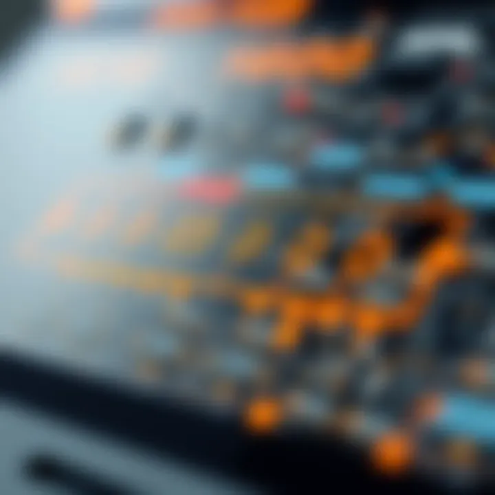 Diagram showing the logic gates arrangement forming a full binary adder