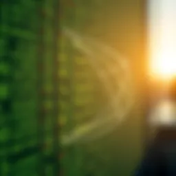 Binary Search Algorithm Illustration Diagram showing the binary search algorithm dividing the search space in half to find the target element efficiently