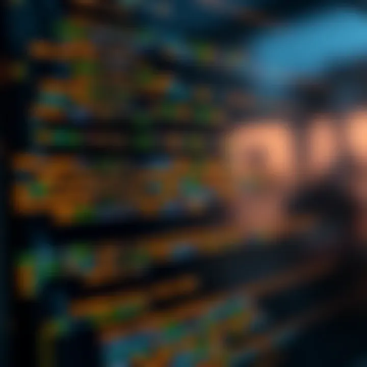 Source code snippet demonstrating binary search implementation in C++ with comments explaining the logic