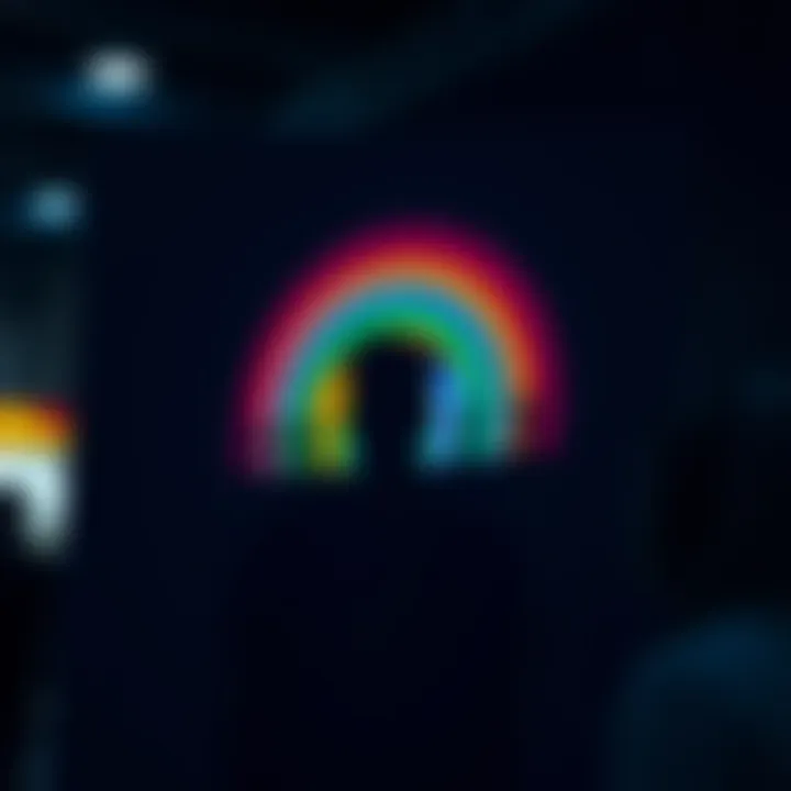 Colorful spectrum representing diverse gender identities beyond traditional categories