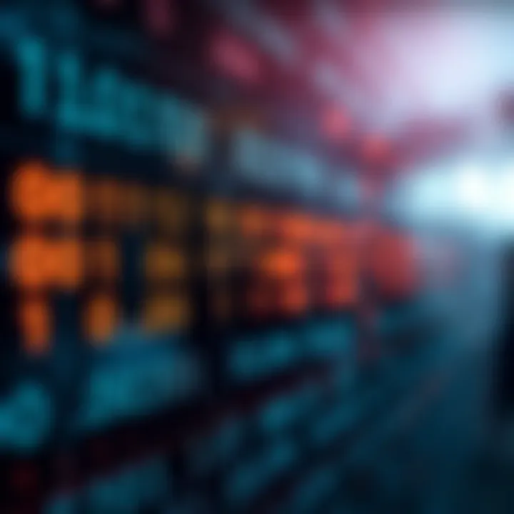 Diagram illustrating binary digits representing data using zeroes and ones