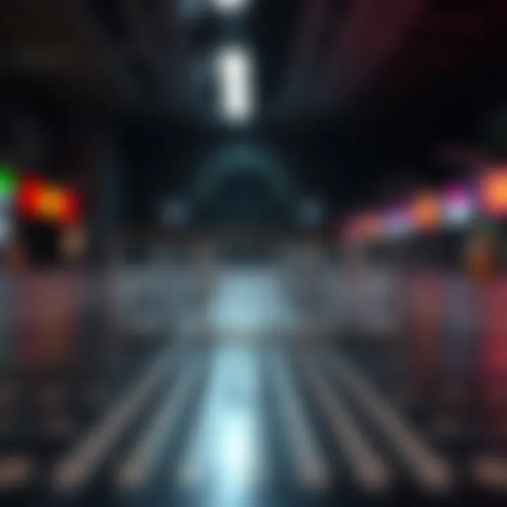 Diagram illustrating the binary search algorithm dividing a sorted array into halves