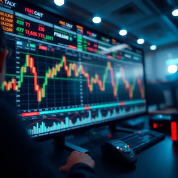 Conceptual graphic of regulatory compliance and secure trading environment