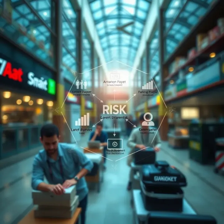 Risk Identification and Assessment in Pakistani Businesses Diagram illustrating risk identification and assessment in a business environment