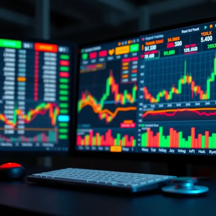 Forex Trading Tools and Risk Management Dashboard Dashboard displaying forex trading tools and risk management features