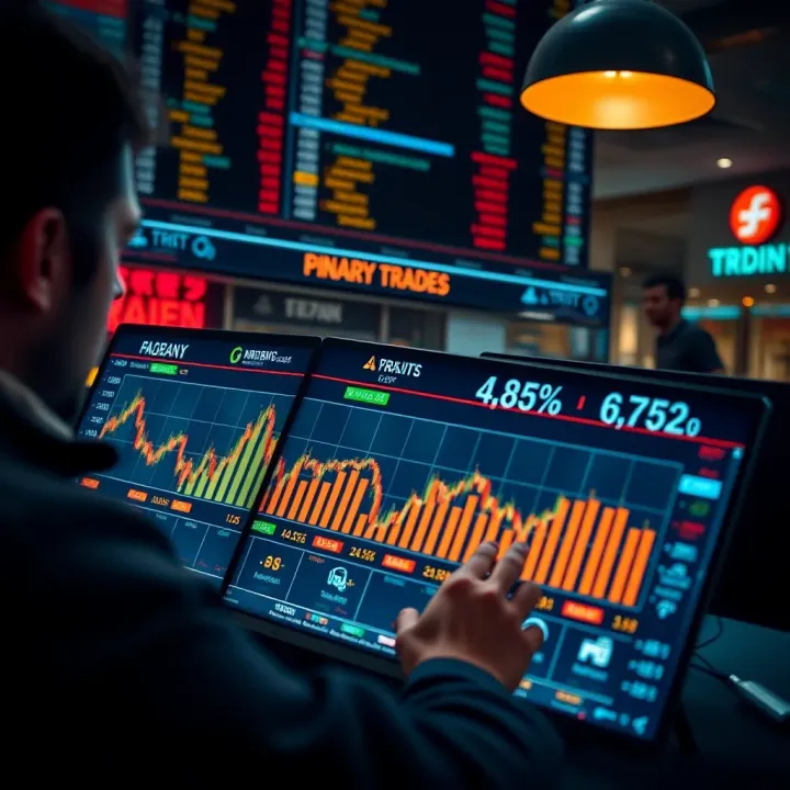 Illustration of risk management strategies for binary options trading in Pakistan