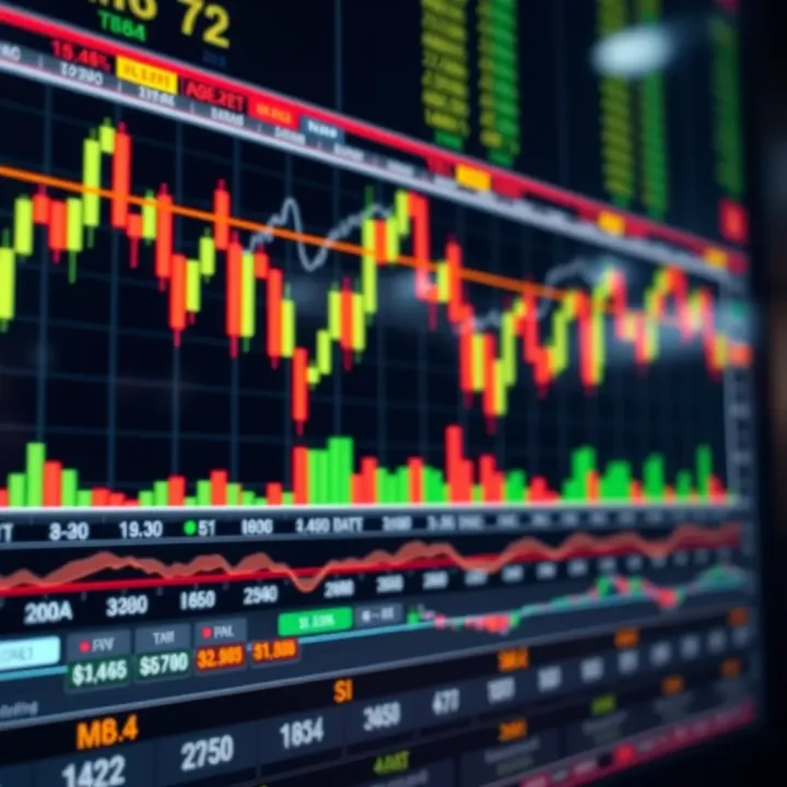 Chart displaying multiple bearish candlestick patterns with confirmation from volume indicators