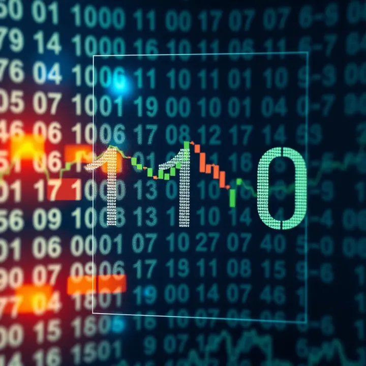 Illustration showing subtraction of binary digits using borrowing technique