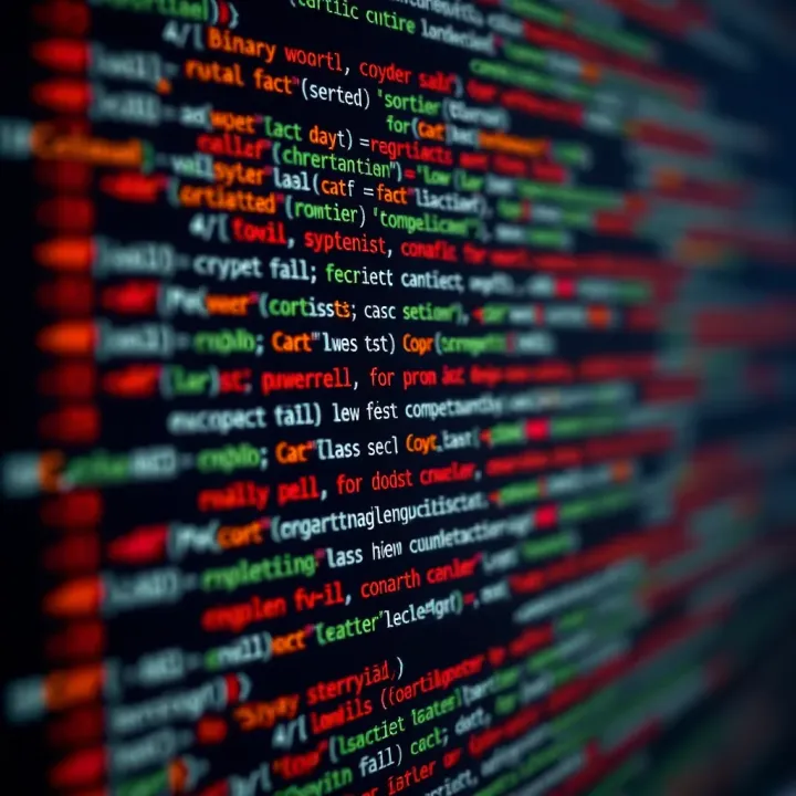 Binary Search Code Examples Across Programming Languages Code snippet showing binary search implementation in multiple programming languages