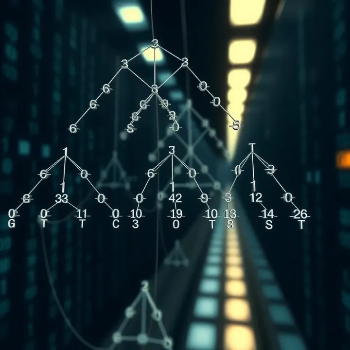 Binary search tree demonstrating pre-order traversal sequence