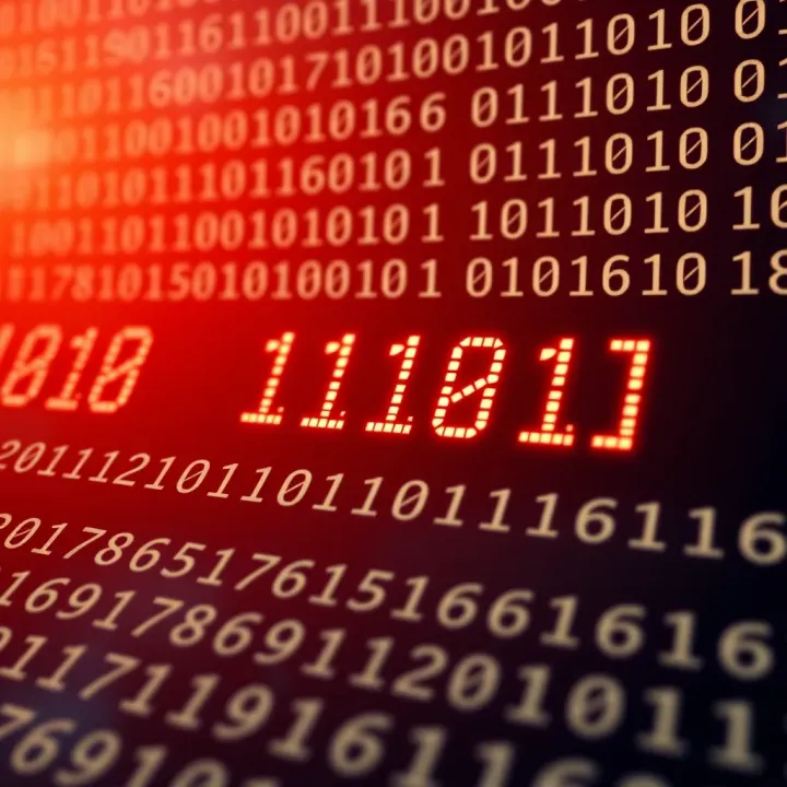 Illustration showing grouping of binary digits in sets of three to facilitate conversion to octal