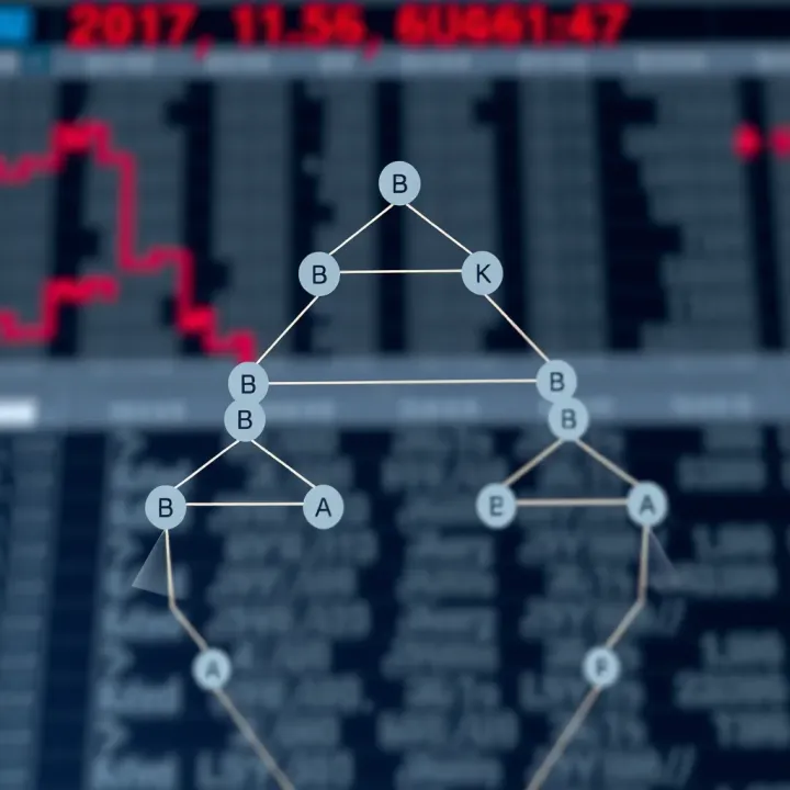 Diagram illustrating the structure of a binary tree with nodes connected by branches
