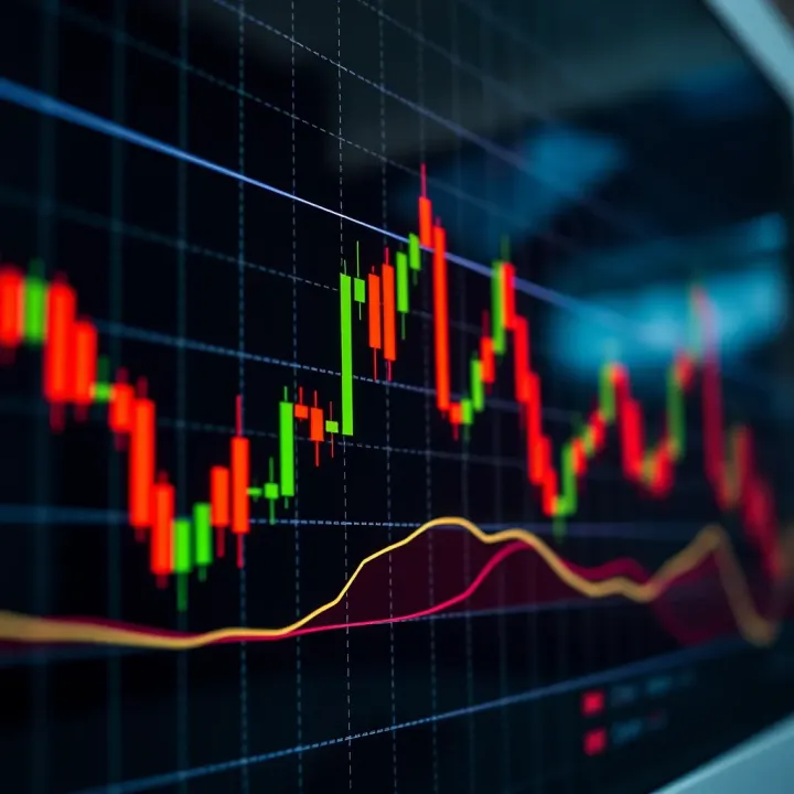 Identifying Trend Reversal Signals in Crypto Trading Chart with highlighted candlestick formations indicating trend reversals in cryptocurrency trading