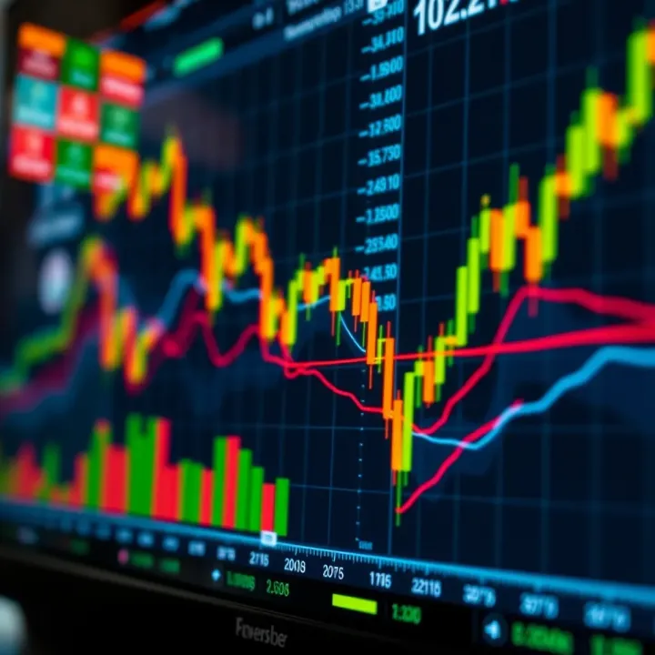 Overlap of major forex market sessions showing increased trading activity