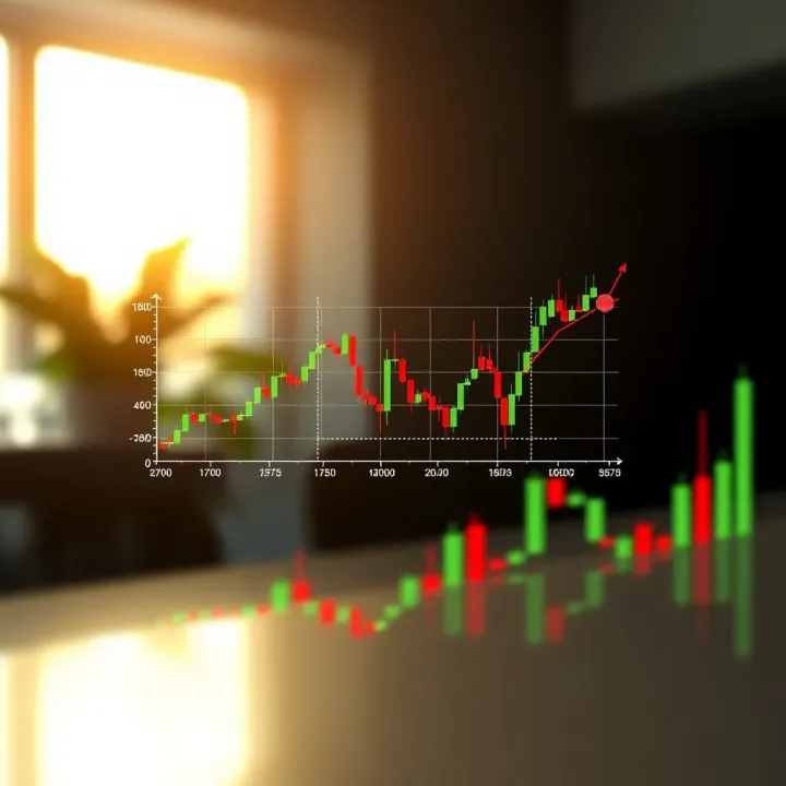 Diagram showing head and shoulders chart pattern as a signal for trend reversal in trading